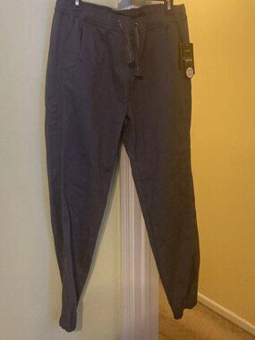 Mens Galaxy By Harvic Gray Joggers Size Medium
